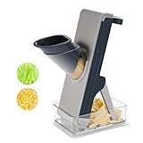 Upgrade safe mandoline slicer and chopper for kitchen,FEICO multifunctional vegetable cutter for vegetable veggie potato