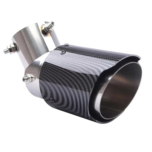 Embout d'échappement carbone 63mm pour soigner le look de votre camion lors des rassemblements auto