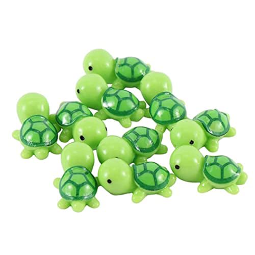 HUAXIUZH 10 Pcs Mini Animal Miniature Figurines Dollhouse Bonsai Garden Micro Landscape Decor Fairy...