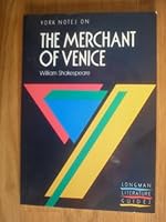 York Notes on William Shakespeare's "Merchant of Venice" (Longman Literature Guides) 0582022843 Book Cover