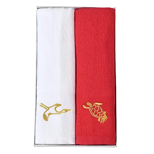 フェイスタオル 刺繍入り ギフトセット