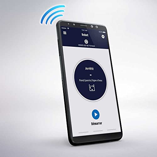 Automatischer Poolroboter Zodiac CNX 50 iQ, bis zu 12x6 m, reinigt Boden, Wände und Wasserlinie. App-Steuerung, Fernbedienung und Liftsystem. Inklusive 18m Swivel Kabel und Transportwagen – Bild 6