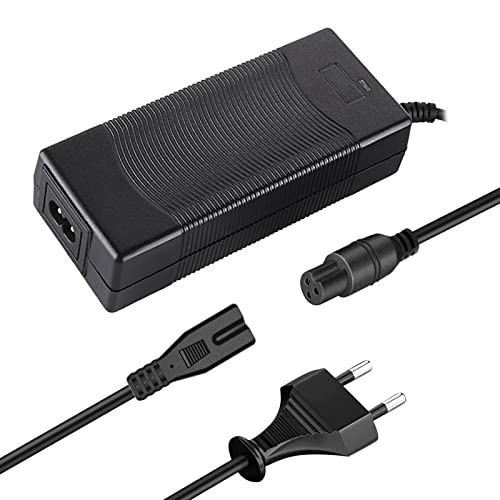 Scooter Corner 42V 2A Akku Ladegerät für Scooter, Elektrischen Selbstausgleichender Roller, e-Scooter, Hoverboard Ladekabel, EU Ladegerät with Ladekabel 3-polig