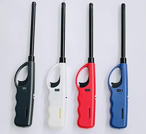 IDEA Pack of 1 Refillable Safety Gas Candle BBQ Fire Lighter Plastic 27 cm Colour