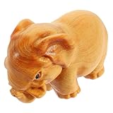 Décor de : convient à de nombreuses occasions, peut être utilisé comme décoration de bureau, décoration de vitrine, etc., ornement d'animaux en bois