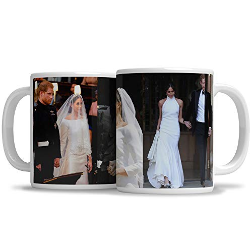11 OZ Mug - Unique Coffee Mug, Coffee Cup Royal Wedding photo Meghan Markle and Prince Harry
