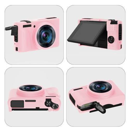 Funda de silicona para Canon PowerShot SX740/SX730 HS rosa miniatura 3