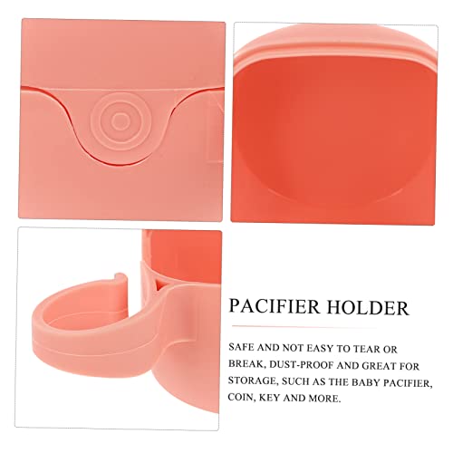 Abaodam 20 Unidades caixa chupeta chupetas chuquinha bebe ração recipiente chupeta estojos chupeta r
