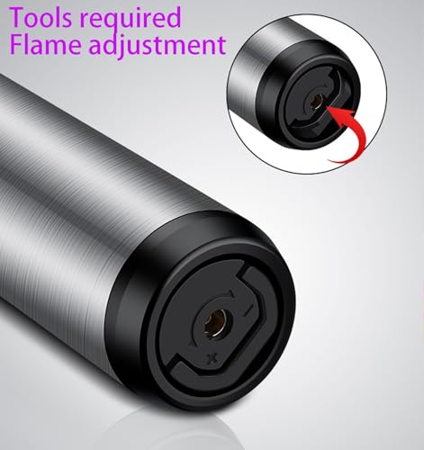Encendedor tipo soplete ajustable recargable a gas miniatura 3