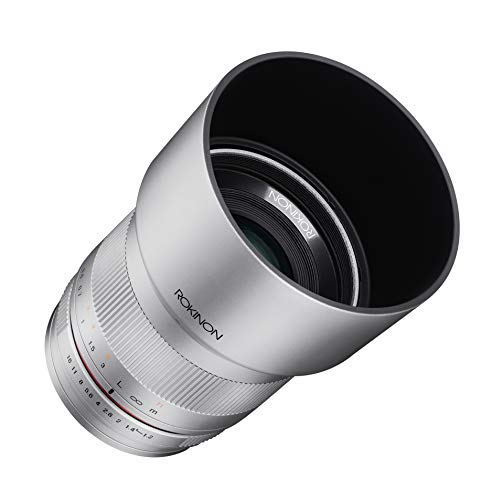 Rokinon 35mm F1.2 High Speed Wide Angle Lens for Sony E-Mount - Silver - Sony E