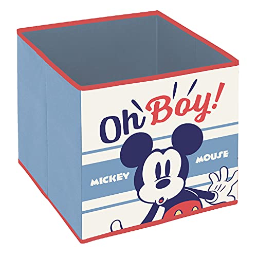 Cube de Rangement Disney Mickey - 31x31x31 cm