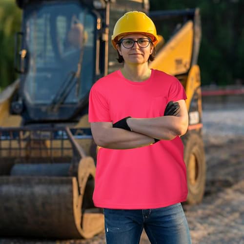 A-SAFETY High Visibility Safety Customize Logo Long Sleev T-Shirt (XS-6XL)3