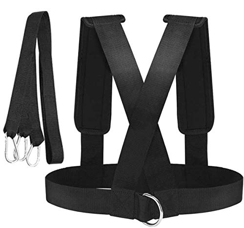 image for CSTHEN Sled Harness Tire Pulling Harness, Improving Speed,Stamina and 