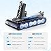 TURPOW Advanced 7.0Ah 25.2V Replacement for Dyson V10 Li-ion Battery Compatible with Cyclone V10 Animal SV12 Absolute Fluffy Allergy Vacuum, with Filter and Brush