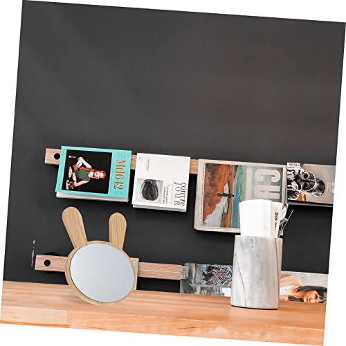 Miroir de maquillage bois miroir décoratif salon table lot de 2 - 7