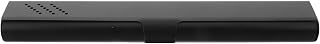 FRCOLOR Aluminum Toothbrush Case Portable Travel Holder with Flip Open Lid | Black 21.00x3.40x1.80cm Size, Breathable Cutouts, Quick Access, Single Handed Operation for Commuting Everyday Use