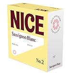 Nice Sauvignon Blanc, Wine Box, Crisp, French White Wine from Côtes de Gascogne, Stays Fresh for 6 Weeks, 1 x 2.25L Boxed Wine