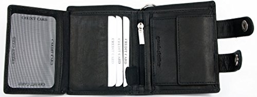 FLW Biker's Pocket Sized Strong Genuine Leather Wallet with 20 Inch Long Chain4