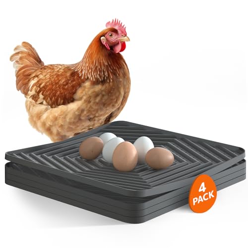 Pawtners Chicken Coop Nesting Pads, 12"x12", 4 Pack