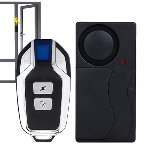 de Alarma para Motocicleta - Alarma de Seguridad para con Sensor de vibración de 110 dB - Dispositivo antirrobo, para Motocicleta, Volumen Ajustable, Productos antirrob