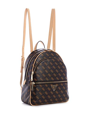 Image of GUESS Womens Manhattan Large Backpack, Brown