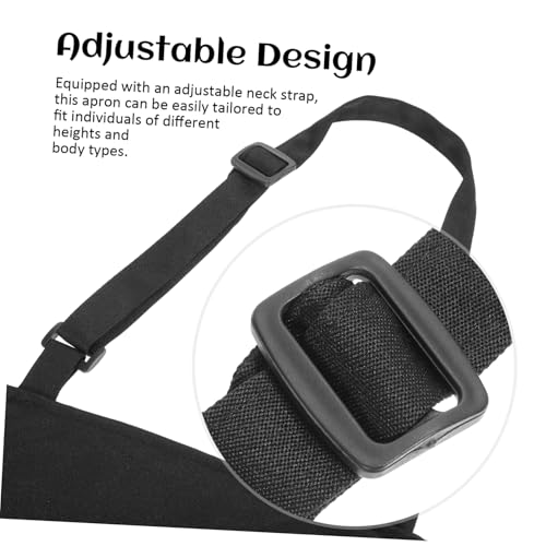 Delantales de cocina para chefs resistentes al agua ajustables unisex pack de 2 7