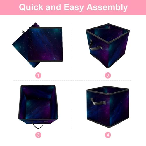 Boîte rangement placard cube pliable pour éliminer le désordre - 6