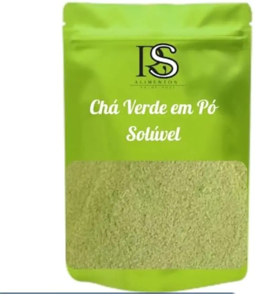IS Chá Verde em Pó Solúvel, 1kg, Forma em Pó