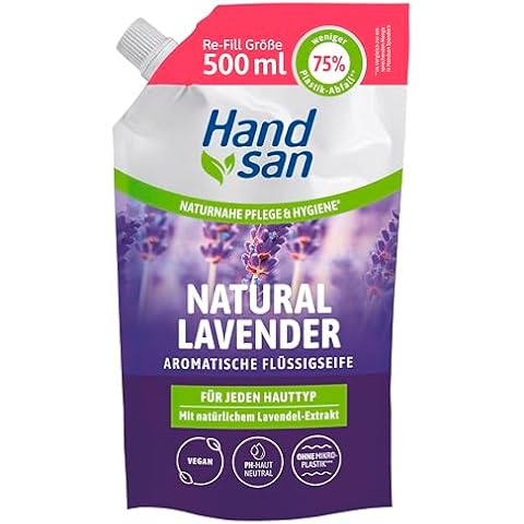 Hand san Savon liquide à la lavande 500 ml Cover
