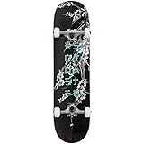 enuff skateboards avis Arce canadiense de 7 capas Enuff Skateboards Cherry Blossom Complete Skateboard, Adultos Unisex, Black/Black (Negro), 8\" x 32\"