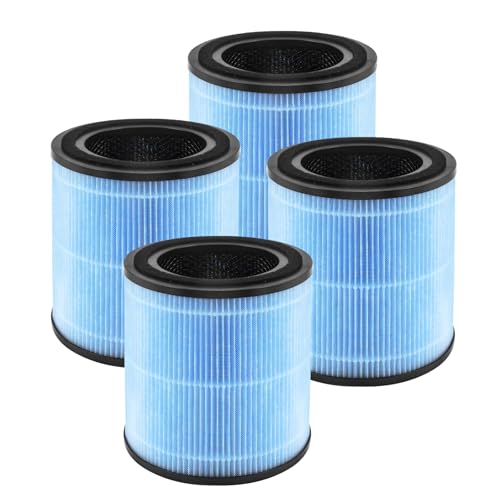 Image of AP0601 Replacement Filter Compatible with AIRTOK AP0601 air Purifier, 4-in-1 True Air Purifier Filter, High efficiency activated carbon Filter, 4PACK