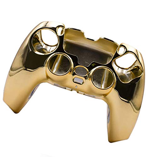 Greatideal Gamepad Protector Case Für PS5, PS5 Game Handle Plating Harte Schutzhülle, Geteilte Bunte Galvanik-Schutzhülle Für PS5 Controller Skin Cover