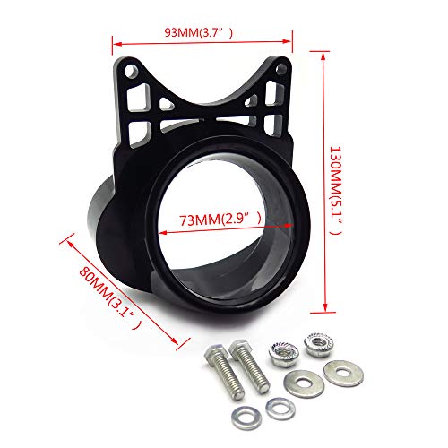 Httmt Mt260-05- Motorcycle Air Filter Intake Adapter Fit K&N Compatible With Polaris Predator 500 All Year #TOP1