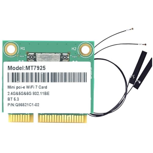 Tarjeta de Red MT7925 WiFi 7 para Eliminar el Lag en Juegos de Mini PC