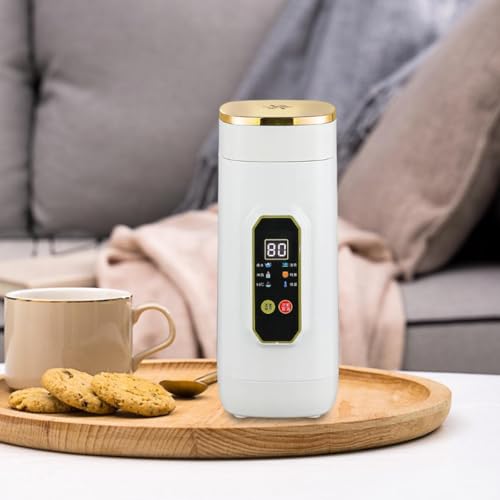 Tetera eléctrica portátil 650ml acero inoxidable miniatura 2