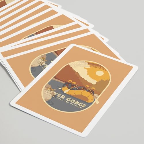 Baraja de 52 cartas Póker New River Gorge miniatura 5