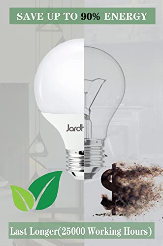 Jardhom 8 Pack Bright Bathroom Light Bulbs,100 Watt Equivalent 10W,E26 Medium Base,G25 Globe Light Bulbs For Bathroom Vanity,Non-Dimmable,Decorative Light Bulb,2700K Warm White Led Light Bulb #TOP5