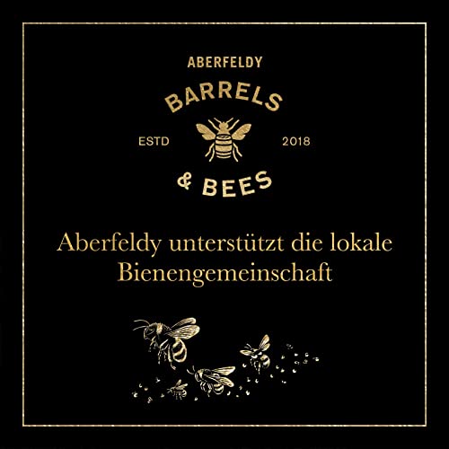 Aberfeldy 12 Jahre Single Malt Scotch Whisky in Goldbarren-Dose, 40 Vol.-%, 70 cl/700 ml, Premium-Whisky-Geschenk, in vier verschiedenen Fassarten gereift