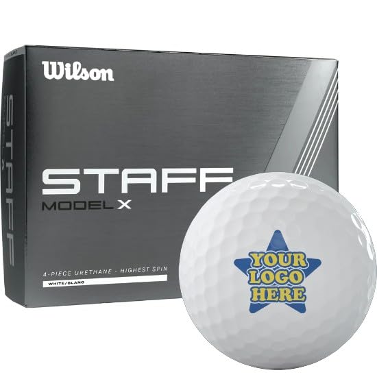 Wilson Staff Model X Custom Logo Golf Balls