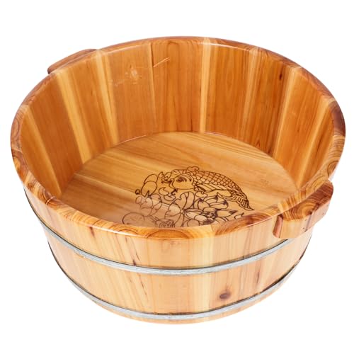 Balde de Madera para Spa de Pies y Pedicura miniatura 7