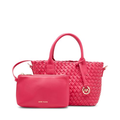 Bolso Pequeño Tejido Anne Klein para Mujer con Estuche miniatura 1