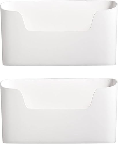 Estante de almacenamiento adhesivo de pared para cocina, caja de almacenamiento multifuncional para puerta de gabinete, estante de cajón debajo del