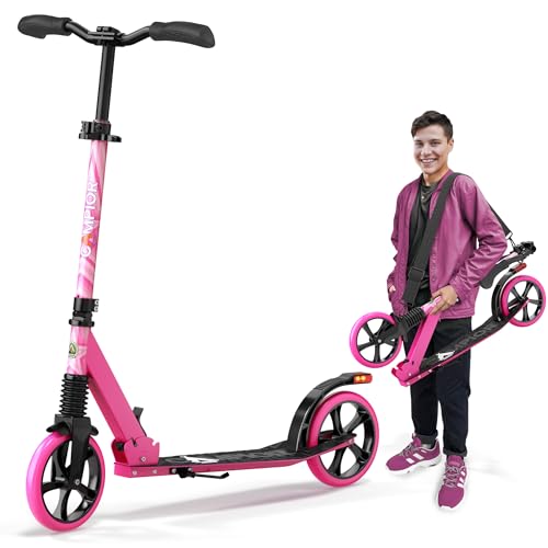 Campior Kick Scooter for Ages 6+, for Kids, Teens, and Adults, Max Load 240 LBS,...