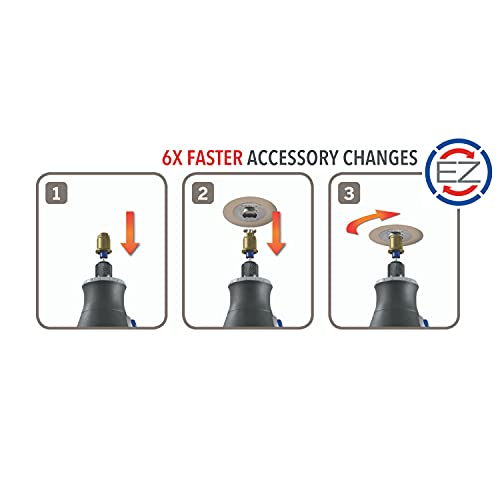 Dremel Ez545 1-1/2-Inch Ez Lock Diamond Cutting Wheel - Rotary Tool Accessory, Perfect For Tile And Metal Cutting #TOP7