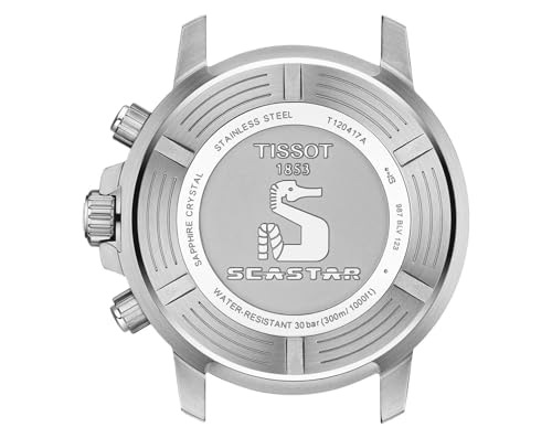 Image of Tissot Seastar Chronograph Quartz Green Dial Men's Watch T120.417.11.091.01