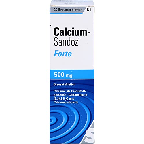 Calcium-Sandoz forte Brausetabletten 20 St. Tabletten
