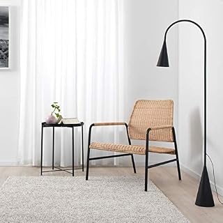Ulriksberg Rattan Chair Anthracite 76 x 67 x 74 cm Durable and Easy to Care Rattan Armchairs and Chaise Lounge Chairs Sofas and Armchairs Furniture Friendly