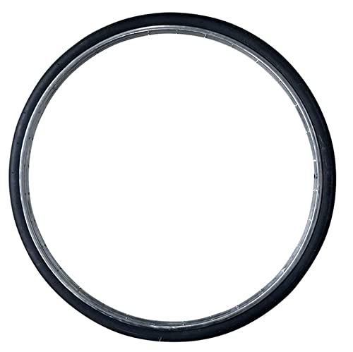 Pneu solide 26 x 1-3/8 pour roue de bicyclette anti-crevaison antidérapant