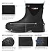 HISEA Mens Mud Boots Short Garden Shoes Ankle Hight Waterproof Neoprene Rubber Rain Boots