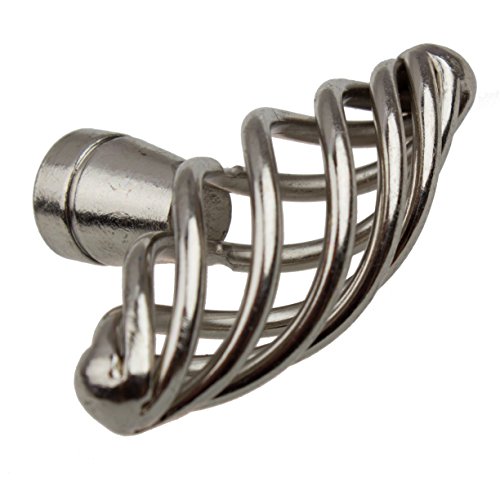 Gliderite Hardware 3041-Sn-25 2 Inch Diameter Oval Birdcage Cabinet Knob 25 Pack, Satin Nickel Finish #TOP3